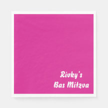 Papier meisje partij Napkin