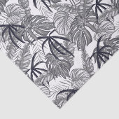 Papier met aangepast grijs en wit tropisch leder (Detail)