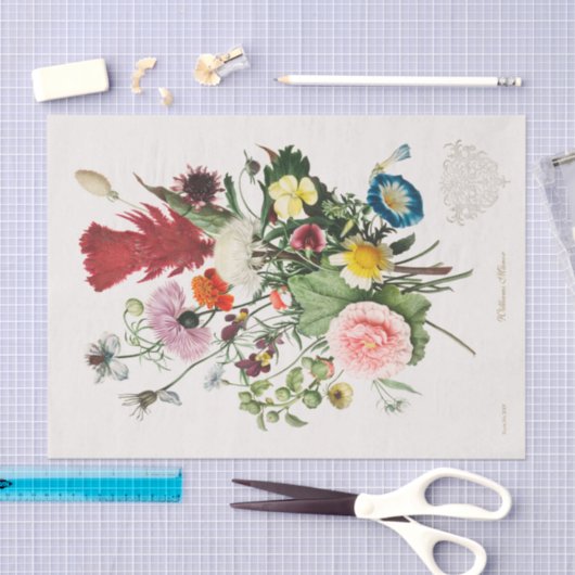  papier met aangepaste Bouquet-naam (Craft)