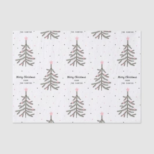 Papier met aangepaste naam en kerstcadeautje voor  (Voorkant)