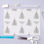 Papier met aangepaste naam en kerstcadeautje voor  (Craft)