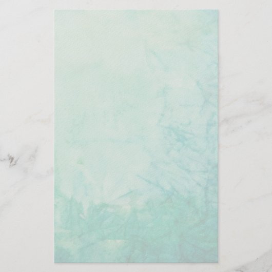 Papier met Abstracte blauwe, groene en zwarte verf (Voorkant)