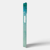 Papier met Abstracte blauwe, groene en zwarte verf Case-Mate iPhone Case (Achterkant / Rechts)