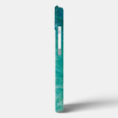 Papier met Abstracte blauwe, groene en zwarte verf Case-Mate iPhone Case (Achterkant / Links)