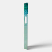 Papier met Abstracte blauwe, groene en zwarte verf Case-Mate iPhone Case (Achterkant / Rechts)