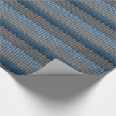 Papier met blauwe tinten van wol, opvulpapier (Hoek)