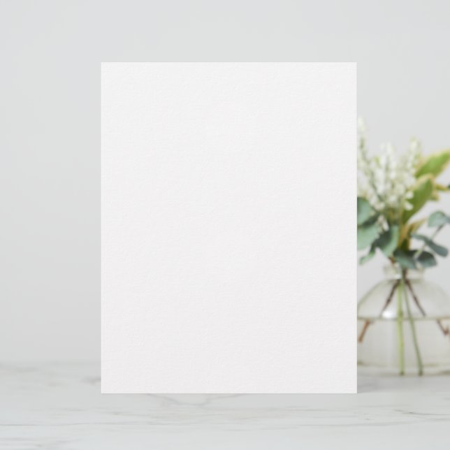 Papier met briefhoofd, formaat: 8,5 x 11 inch, pap briefhoofd (Staand voorkant)