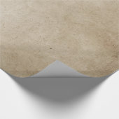 Papier met bruin Antiek perkament (Hoek)