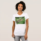 Papier met butterfly Macro T-Shirt (Voorkant volledig)