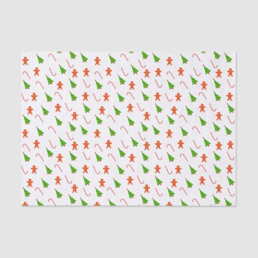 Papier met echt mooi kerstthema (Voorkant)