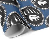 Papier met eigen kunstgeschenk voor Beren op basis (Rol Hoek)