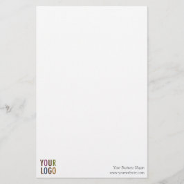 Papier met eigen schrijfpapier met Logo 5,5 x 8,5 