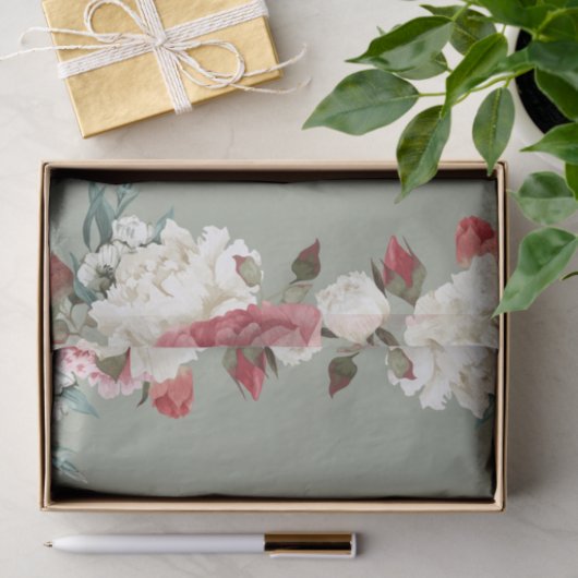 papier met florele 10 lb-trommels (Geschenk)