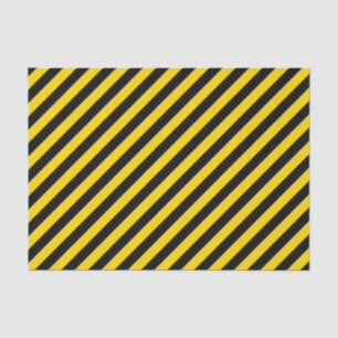 Papier met geel/zwart-wit