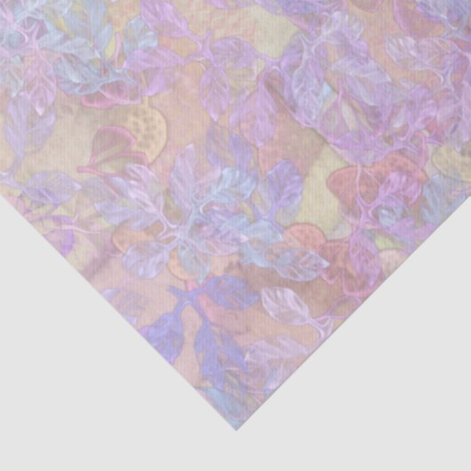 Papier met gemarmerde afdrukking van pasta's (Detail)