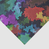 Papier met gemarmerde afdrukletters voor gebold pl (Detail)