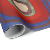 Papier met kandinsky's vierkant en cirkel pakken (Rol Hoek)