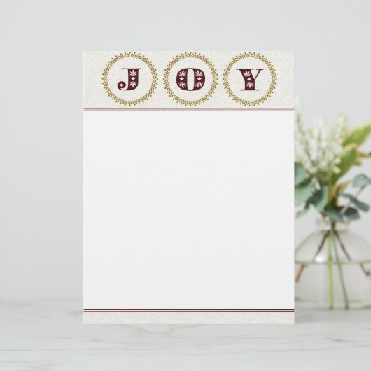 Papier met kerstbriefpapier en kerstbriefpapier (Staand voorkant)