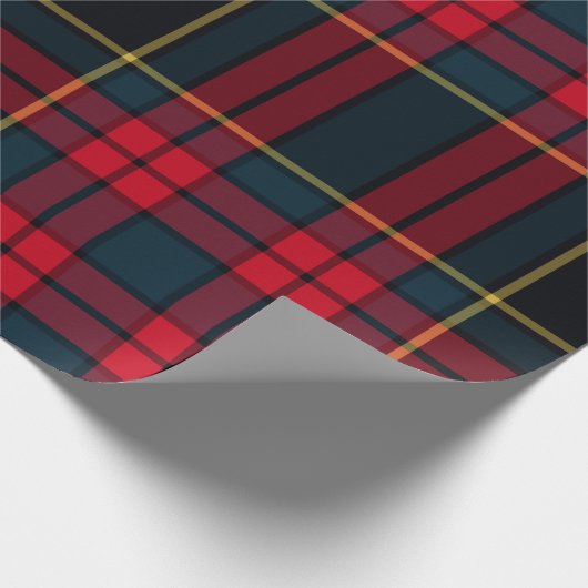 Papier met kerstinslag (Hoek)