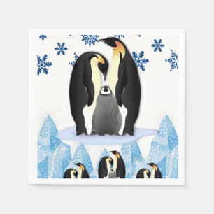 Papier met kerstmis servet