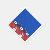 Papier met kerstmis servet (Hoek)