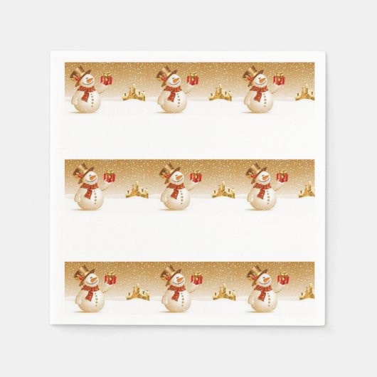 Papier met kerstmis servet (Voorkant)