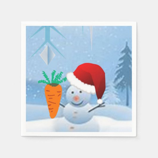 Papier met kerstmis servet (Voorkant)