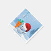 Papier met kerstmis servet (Hoek)