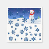 Papier met kerstmis servet (Voorkant)