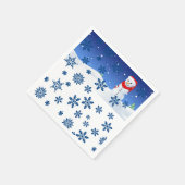 Papier met kerstmis servet (Hoek)