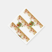 Papier met kerstmis servet (Hoek)