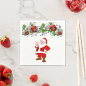 Papier met kerstmis servet (Insitu)