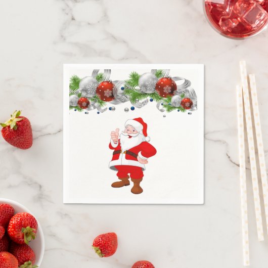 Papier met kerstmis servet (Insitu)