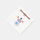 Papier met kerstmis servet (Hoek)