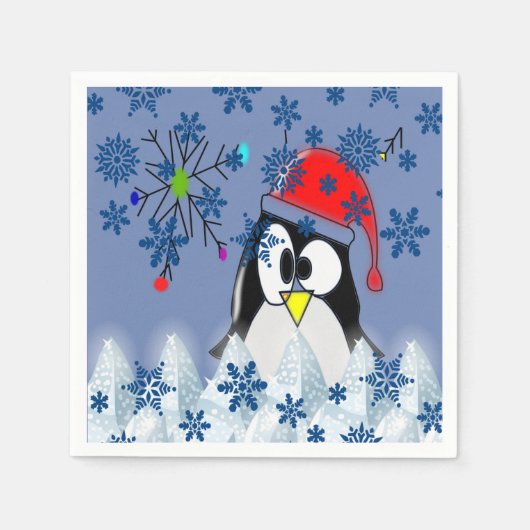 Papier met kerstmis servet (Voorkant)