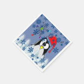 Papier met kerstmis servet (Hoek)