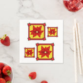 Papier met kerstmis servet (Insitu)