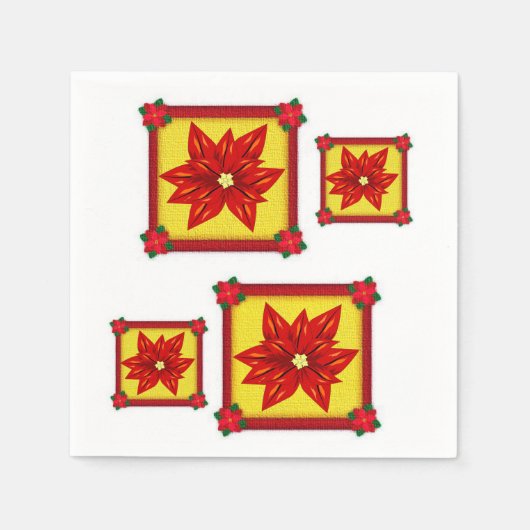 Papier met kerstmis servet (Voorkant)