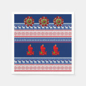 Papier met kerstmis servet (Voorkant)