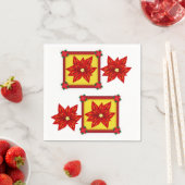 Papier met kerstmis servet (Insitu)