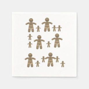 Papier met kerstmis servet