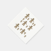 Papier met kerstmis servet (Hoek)