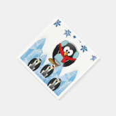 Papier met kerstmis servet (Hoek)