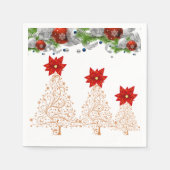 Papier met kerstmis servet (Voorkant)