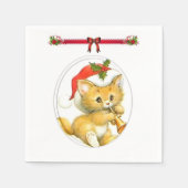 Papier met kerstmis servet (Voorkant)