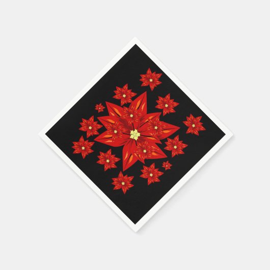 Papier met kerstmis servet (Hoek)