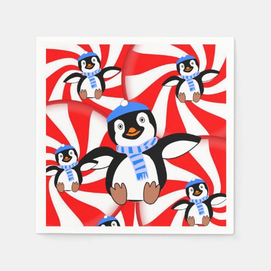 Papier met kerstmis servet (Voorkant)