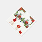 Papier met kerstmis servet (Hoek)