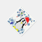 Papier met kerstmis servet (Hoek)