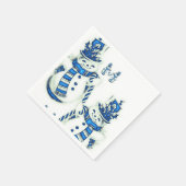 Papier met kerstmis servet (Hoek)